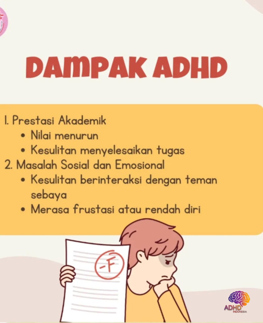 Dampak ADHD terhadap Proses Belajar Anak di Kabupaten Maluku Tengah